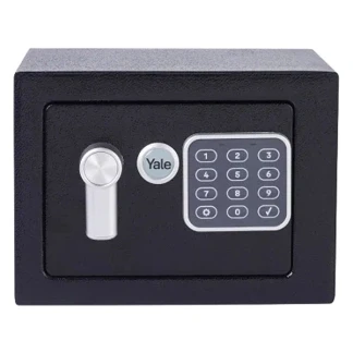Afbeelding van Yale Elektronische Kluis Mini Cijferslot Kluisje met 170 x 230 mm Zwart