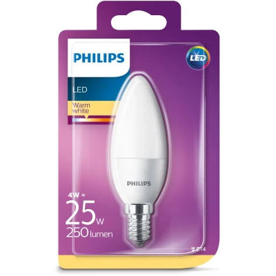 Afbeelding van Philips 8718696474914 4W (25W) E14 FR ND LED Kaars Lamp