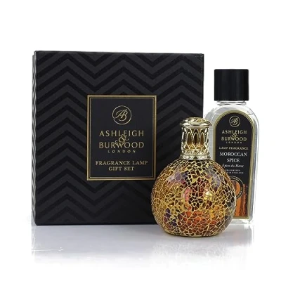 Afbeelding van Ashleigh &amp; Burwood Giftset Golden Sunset Huisparfum Geschenktip Geurbrander
