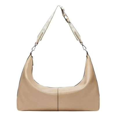 Afbeelding van Liebeskind Berlin Paris HOBO Grosse Handtas, Dames, Maat: One Size, Sandstein