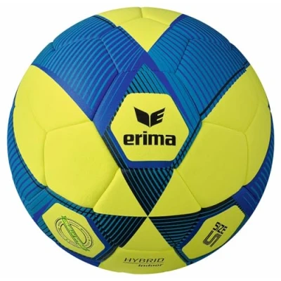 Afbeelding van Erima Hybrid Indoor (Size 5) Voetbal Geel / Royal Maat: 5 (430 G)