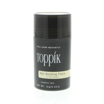 Afbeelding van Toppik Hair Building Fibers Light Blonde 12gr Haibu by Kapperskorting.com