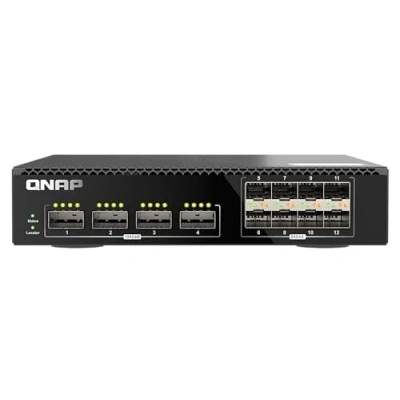 Afbeelding van QNAP QSW M7308R 4X (12 Havens), Netwerkschakelaar