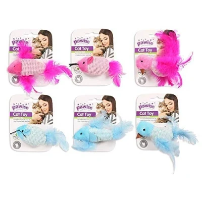 Afbeelding van Pawise Catnip Fish Speelgoed voor katten Kattenspeelgoed Kattenspeeltjes