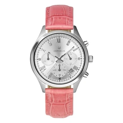 Afbeelding van Orphelia Regal Chronograaf, Dames, Maat: One Size, Pink