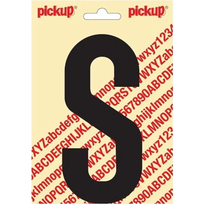 Afbeelding van Plakletter Nobel Sticker letter S Pickup