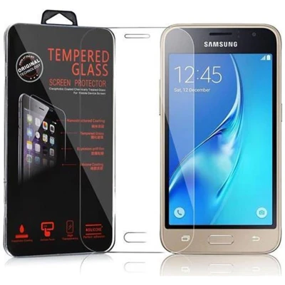 Afbeelding van Cadorabo Screenprotector geschikt voor Samsung Galaxy J1 MINI Pantser film Beschermende in KRISTALHELDER Geharde (Tempered) display beschermglas 9H hardheid met 3D Touch