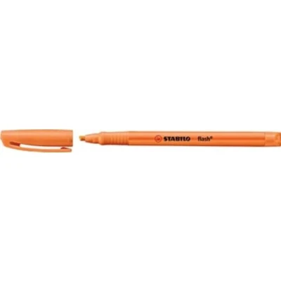 Afbeelding van STABILO flash markeerstift, oranje 10 stuks