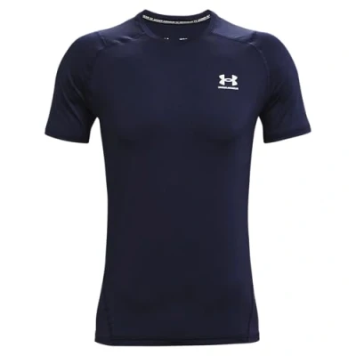 Afbeelding van Under Armour HG SS Tshirt basic, Heren, Maat: Medium, Midnight navy