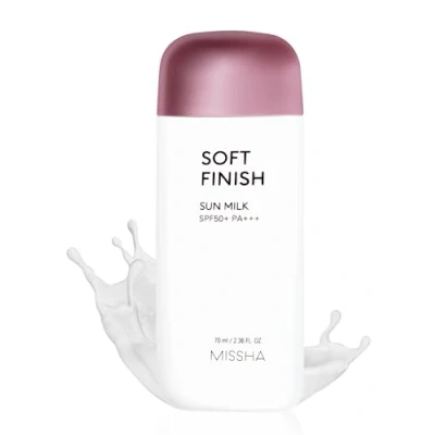 Afbeelding van Missha All around Safe Block Soft Finish Sun Milk 70 ml