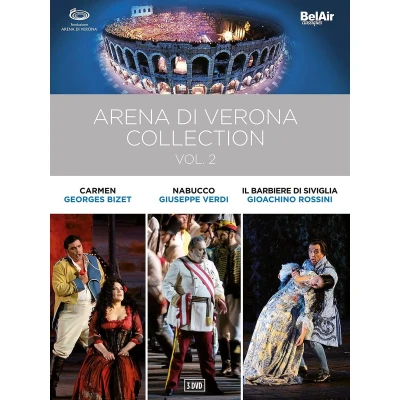 Afbeelding van Henrik Nanasi, Ekaterina Semenchuk, Carlo Ventre Arena Di Verona Collection Vol.2 (3 DVD)
