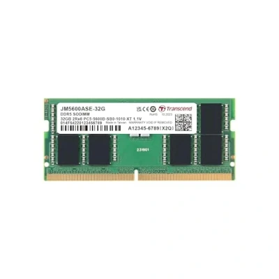 Afbeelding van Transcend JetRam JM1600KLU 2G, 2 GB, x 8 DDR3, 1600 MHz, 288 pin DIMM