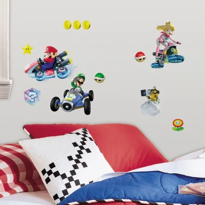 Afbeelding van Super Mario Muursticker 0034878172576