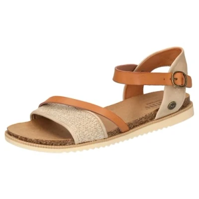 Afbeelding van Mustang Sandalen, Dames, Maat: 41, Beige Schoenen