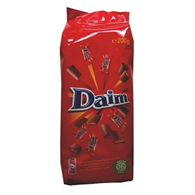 Afbeelding van DAIM MINI CARAMEL CHOCOLADE 200g x 15