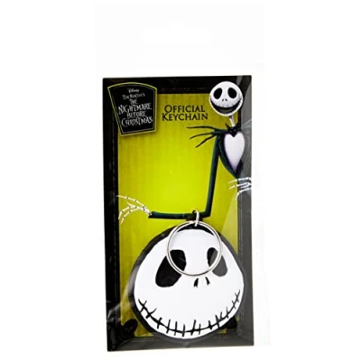 Image de NIGHTMARE BEFORE CHRISTMAS PORTE CLES CAOUTCHOUC JACK
