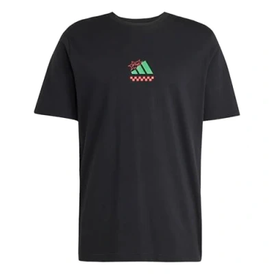 Afbeelding van adidas LOUNGE PIZZA GRAPHIC T shirt voor heren