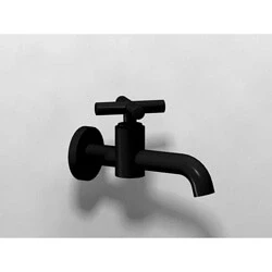 Afbeelding van Dornbracht Tara tapkraan sprong 135mm (zwart)
