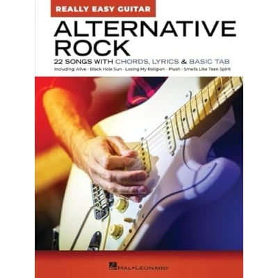 Afbeelding van Alternative Rock Really Easy Guitar: 22 Songs with Chords, Lyrics, &amp; Basic Tab