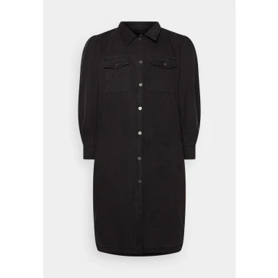 Afbeelding van ONLY Onlfelica Dress Spijkerjurk, Dames, Maat: XS, Washed black