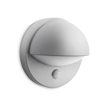 Afbeelding van Philips myGarden June wandlamp met sensor grijs