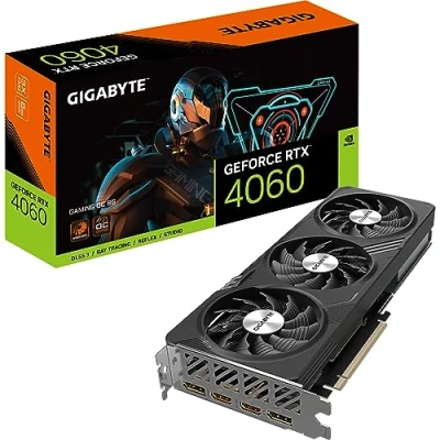 Afbeelding van Gigabyte Nvidia GeForce RTX 4060 Videokaart Gaming Overclocked 8 GB GDDR6 RAM PCIe x16 DisplayPort, HDMI