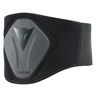 Afbeelding van Dainese Lumbart Belt High uniseks lendengordel voor motorfietsen ondersteuning volwassenen Halfstijve structuur Verstelbare Comfortabel Zwart