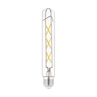 Afbeelding van EGLO E27 LED buislamp, staaflamp, retro verlichting, 4 watt (komt overeen met 40 watt), 470 lumen, warm wit, 2700 Kelvin, Edison T30 lamp, Ø 3 cm