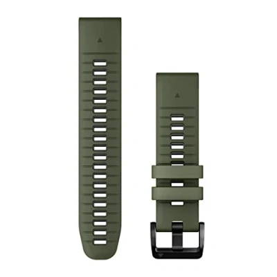 Afbeelding van Garmin Acc, epix PRO (g2), 22 mm QuickFit Moss/Graphite siliconen band, WW/Azië