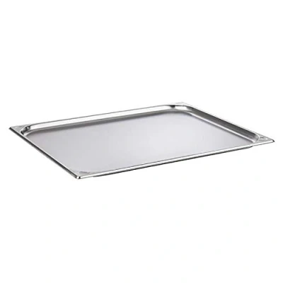 Afbeelding van APS 81000 GN 2/1, gastronormcontainer van roestvrij staal, afmetingen 65 x 53 cm, hoogte 2 volume 5 liter