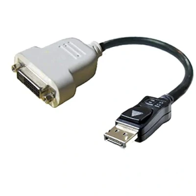 Afbeelding van Dell DisplayPort naar DVI enkel link adapter (DisplayPort), Videokabel