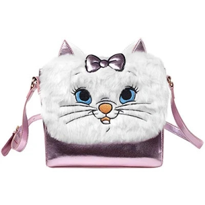 Afbeelding van Disney Aristocats Schoudertas Marie Roze/Wit