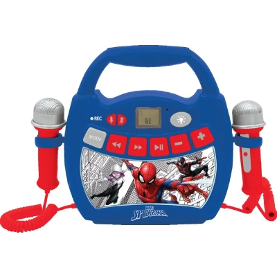 Afbeelding van Spiderman Karaokeset met microfoons 3380743091259