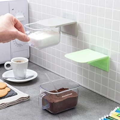 Afbeelding van Verwijderbare zelfklevende keukencontainers Handstore InnovaGoods Pakket van 2 stuks