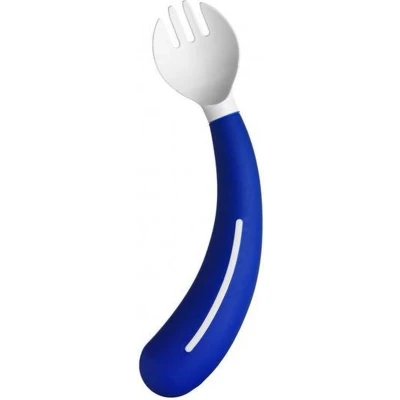 Afbeelding van Able2 Henro Grip® Bestek kind vork rechtshandig blauw