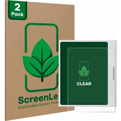 Afbeelding van ScreenLeaf Screenprotector voor Onyx Boox Go Color 7 White Edition Duurzame schermbescherming Folie Beschermfolie transparant (2 Stuks)