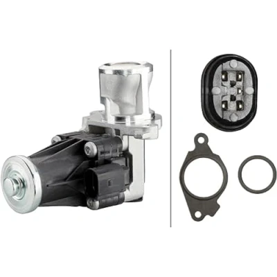 Afbeelding van HELLA 6NU 014 864 761 EGR klep Electrisch Met pakking OPEL: Corsa D Hatchback, Astra J Sports Tourer, FIAT: Punto Evo Hatchback