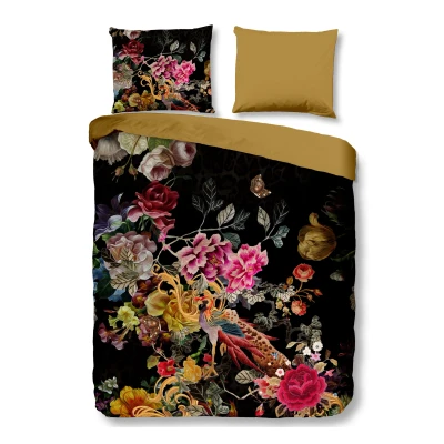 Afbeelding van Pure Dekbedovertrek &quot;bloemen&quot; Multi (200x200/220 cm) Microfiber