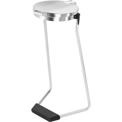 Afbeelding van Hailo MSS DESIGN XXXL Afvalzakhouder 120 l Staal (Ø x h) 355 mm 990 Zilver, Zwart 1 stuk(s)