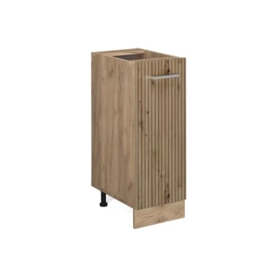 Afbeelding van Vicco Apotheekkast R Line, Artisanaal eiken/Krachtige eik goud, 30 cm zonder werkblad