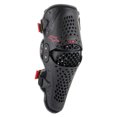 Afbeelding van Alpinestars SX 1 V2 Motocross Enduro Kniebescherming Zwart L/XL