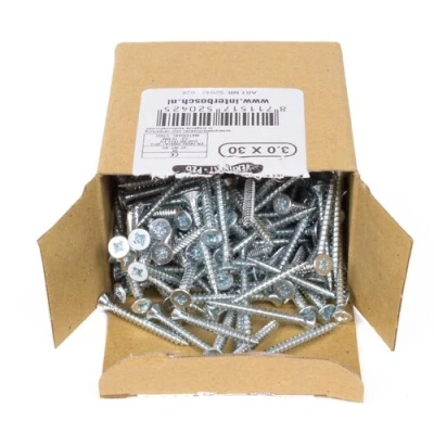 Afbeelding van Benson Verzinkte Spaanplaatschroeven 3.0 x 30 mm Pozidrive 200 stuks