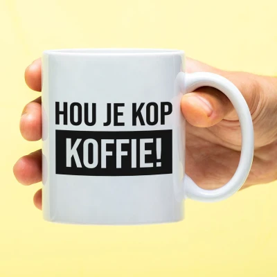 Afbeelding van Mok Hou je kop koffie