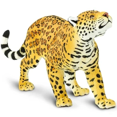 Afbeelding van Safari Speeldier Jaguar Junior 26 X 11,5 Cm Oranje