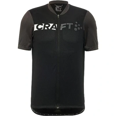 Afbeelding van Craft Heren Wielrenshirt Core Endur Logo 999992 Black slate