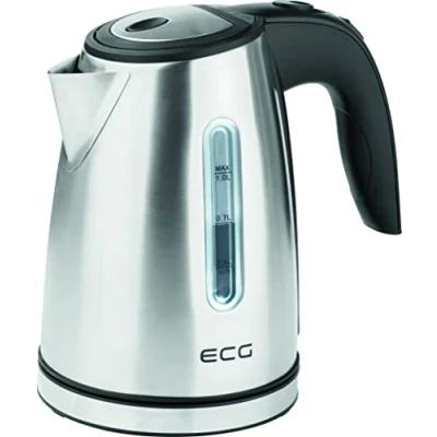 Afbeelding van ECG RK 1050 waterkoker 1,0 l Roestvrijstaal 1370 1630 W