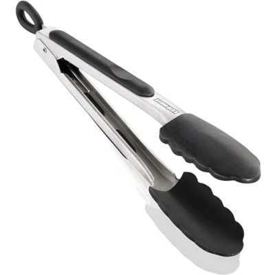 Image de LEIFHEIT PROLINE PINCE DE BARBECUE INOX/SILICONE ARGENT/NOIR 23 CM