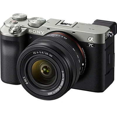 Afbeelding van Sony A7C Zilver + 28 60mm f/4 5.6 Zwart