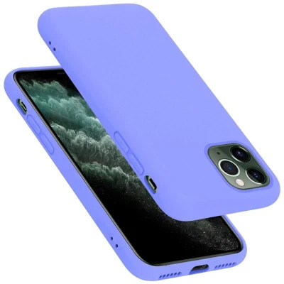 Afbeelding van Cadorabo Hoesje geschikt voor Apple iPhone 11 PRO MAX in LIQUID LICHT PAARS Beschermhoes gemaakt van flexibel TPU silicone Case Cover