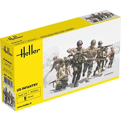 Afbeelding van Heller 1/72 Us Infantryhel49601 modelbouwsets, hobbybouwspeelgoed voor kinderen, modelverf en accessoires